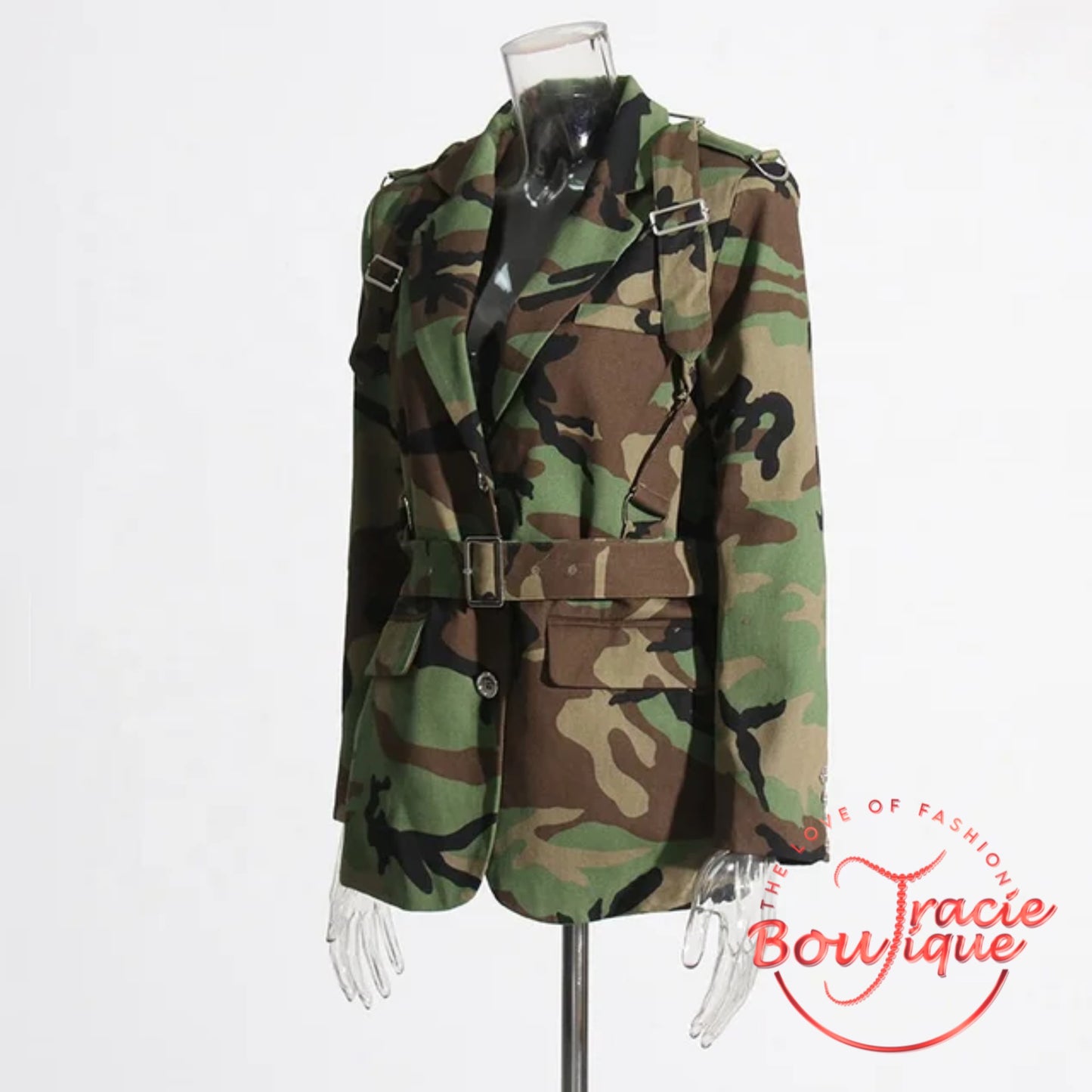GI Jane Camo Blazer