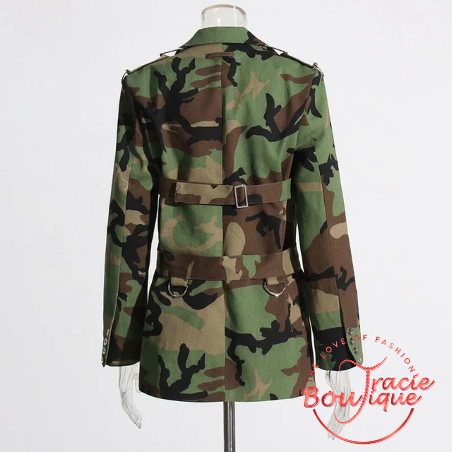GI Jane Camo Blazer