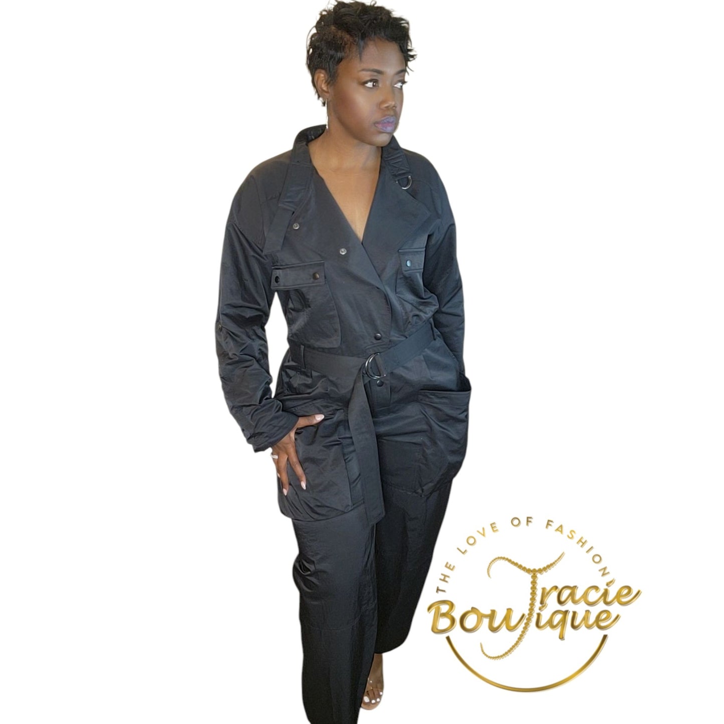 Ms. Diva Military Jumpsuit