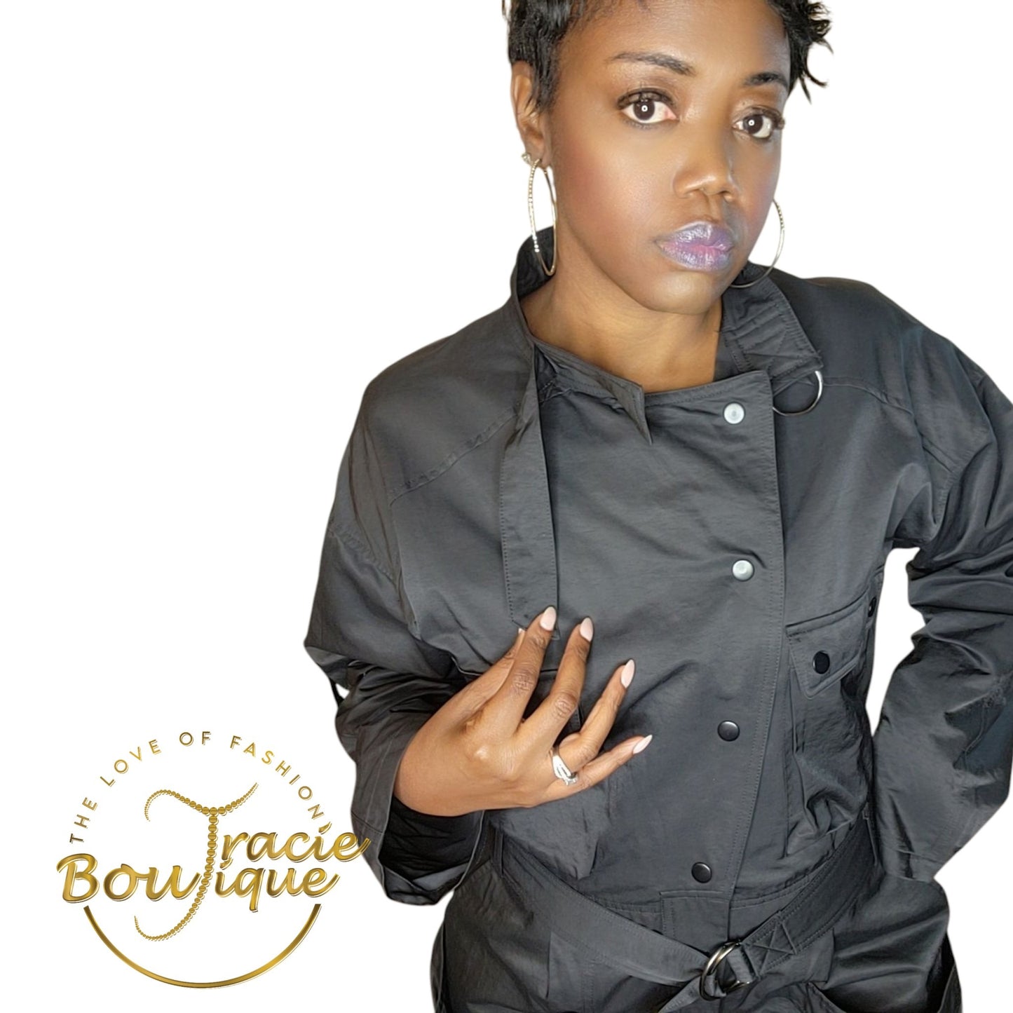 Ms. Diva Military Jumpsuit