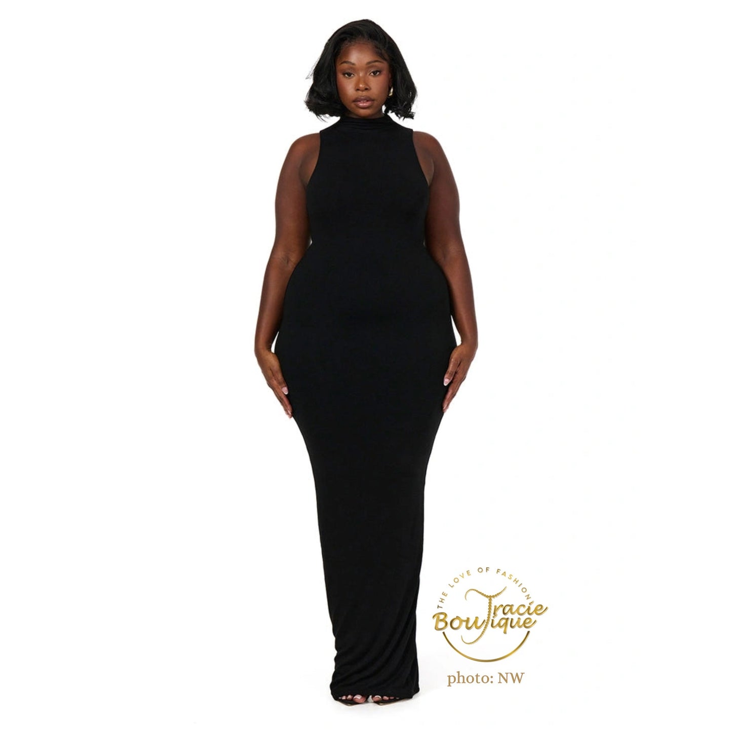 NW Sleeveless Maxi Dress Curve
