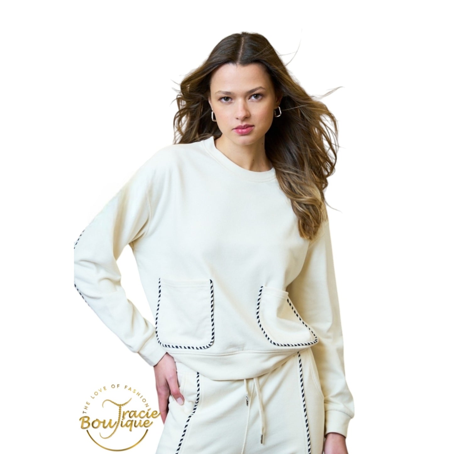 Taylor Piped Jogging Suit