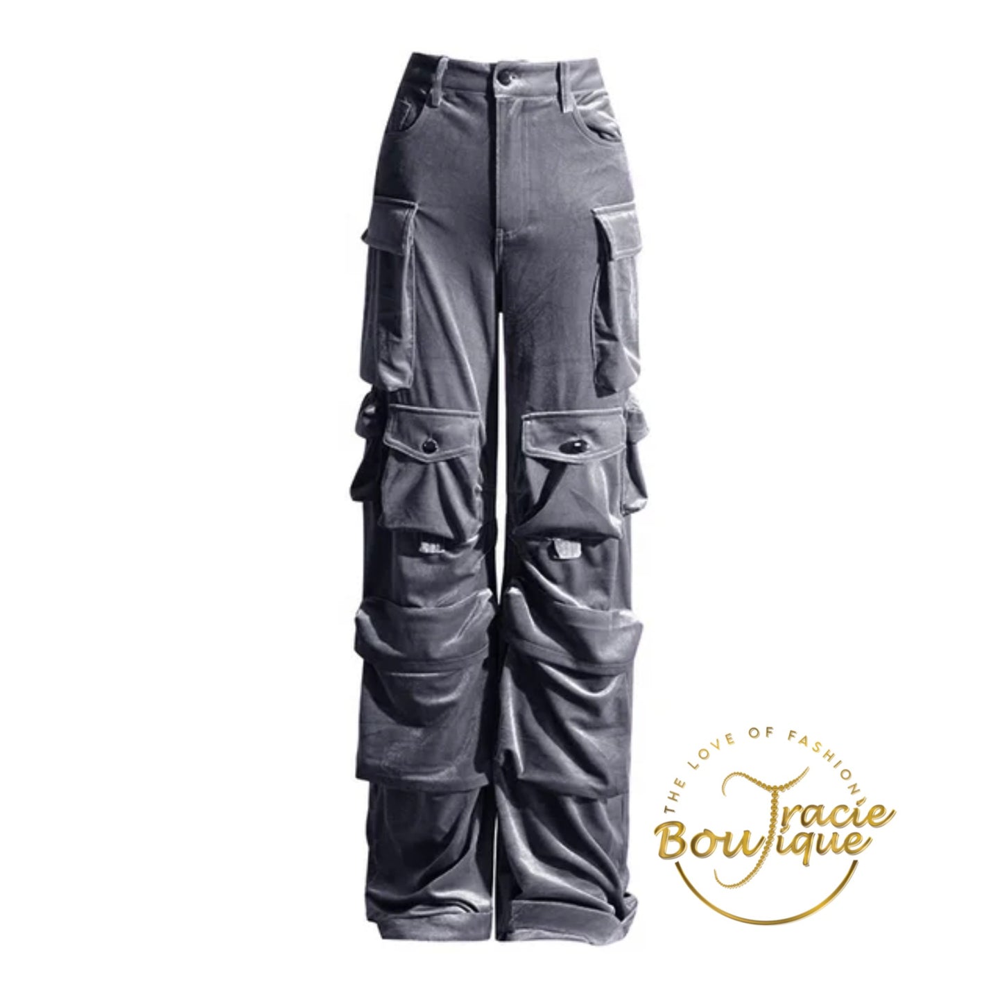 Velveteen Cargo Pants