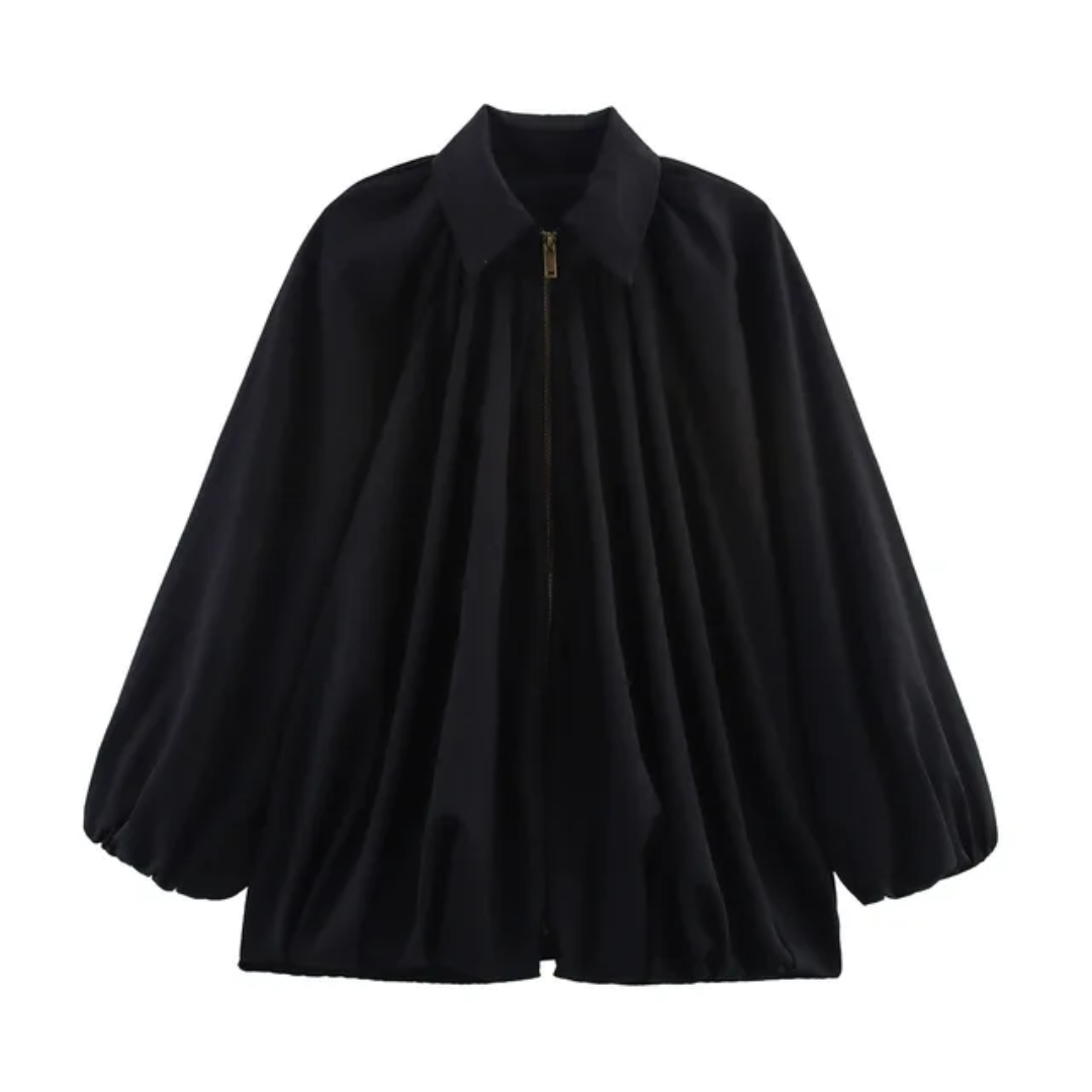 The Elevated Drape Jacket Blouse