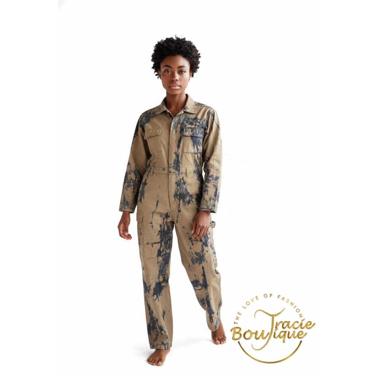 Army Girl Camo Jumpsuit