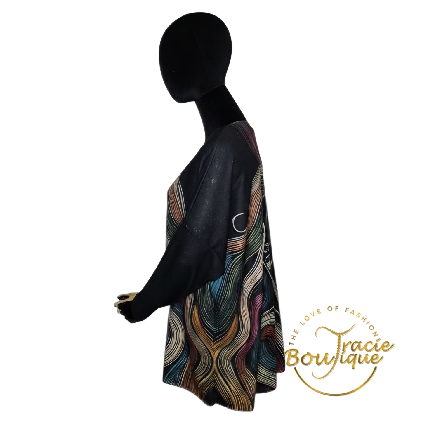 The Line Art Queen Top