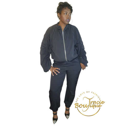 Scrunchie Jogging Set