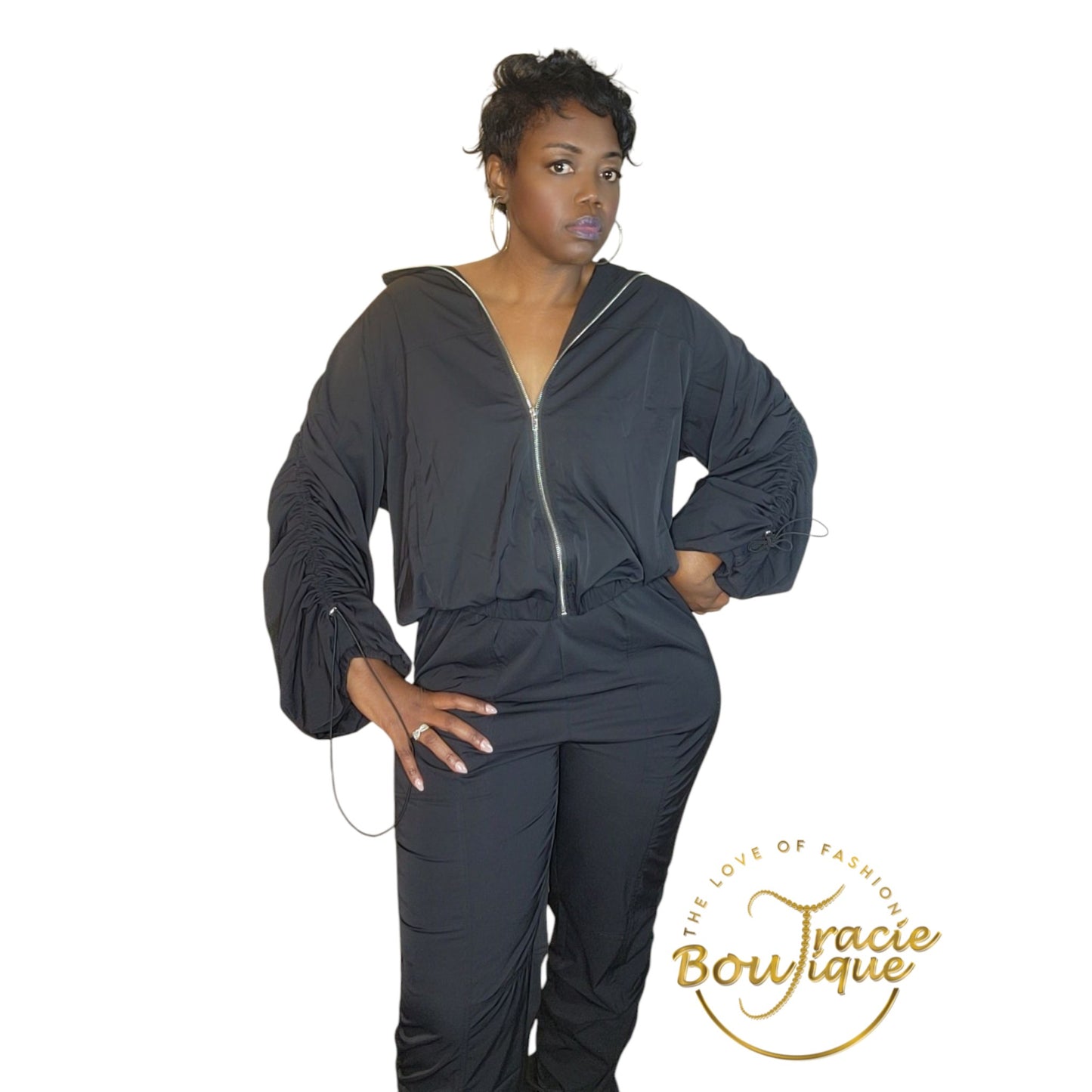 Scrunchie Jogging Set