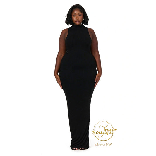 NW Sleeveless Maxi Dress Curve