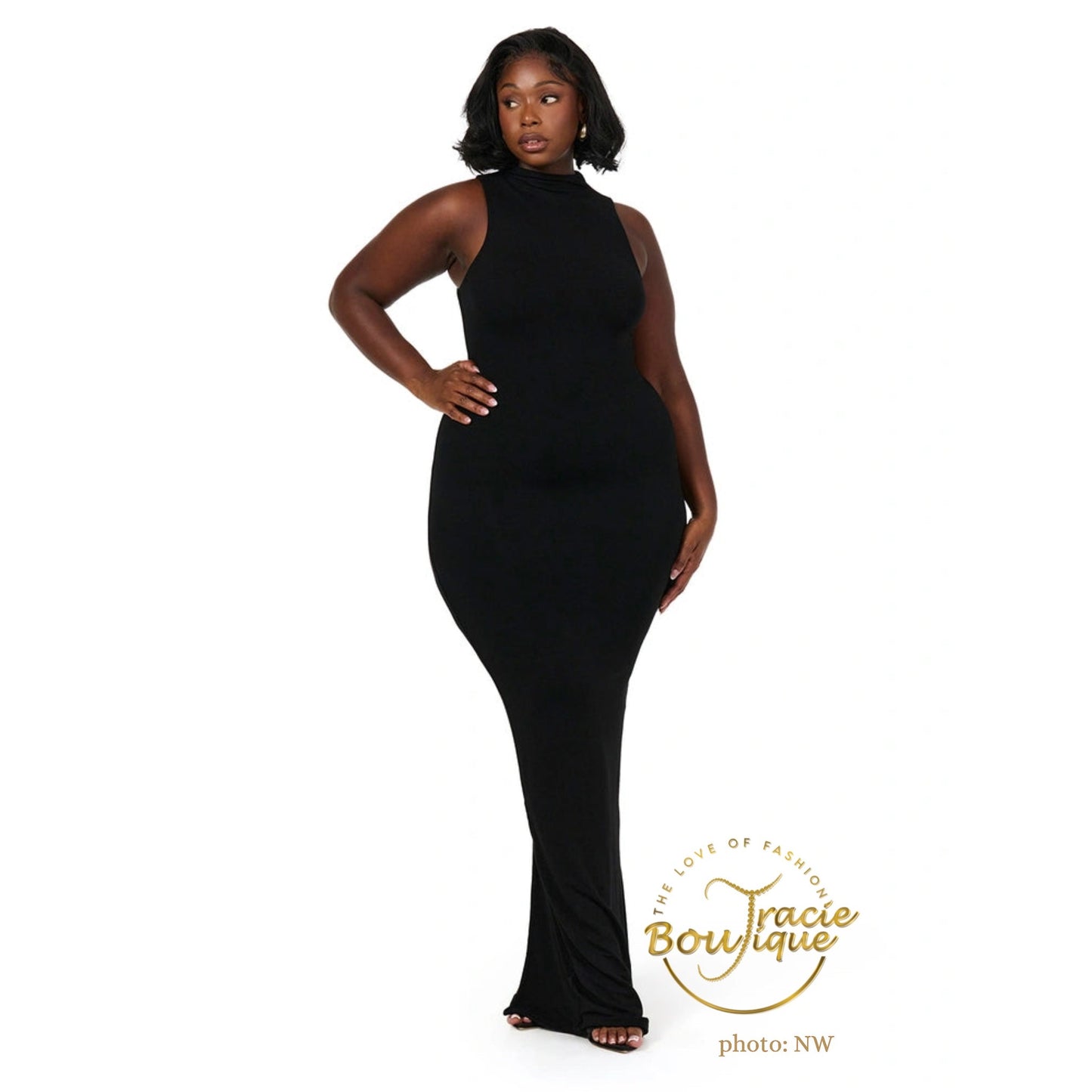 NW Sleeveless Maxi Dress Curve