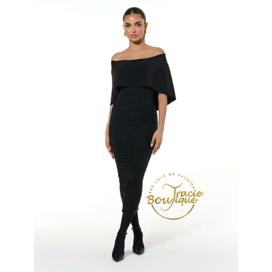 The Ruched Hoodie Dress