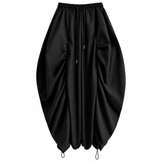 Monroe Ruched Structured Pants